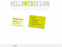 hellawebdesign.de Webseite Vorschau