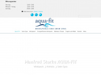 aqua-fit.com Webseite Vorschau