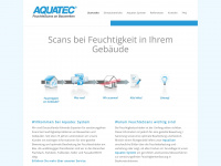 aquatec-system.de Webseite Vorschau