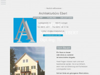 architektebert.de Webseite Vorschau
