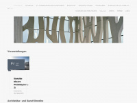 architektur-kunst-landshut.de Webseite Vorschau