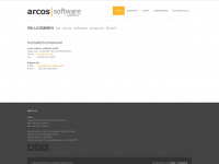 arcos-software.de Webseite Vorschau