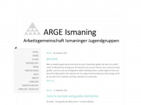 arge-ismaning.de Webseite Vorschau