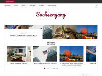 sachsengang.at Webseite Vorschau