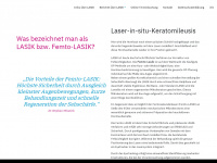 lasik.info Webseite Vorschau
