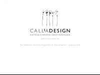 calla-design.de Webseite Vorschau