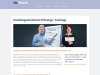 tn-team.de Webseite Vorschau