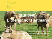 bioferienhof-hartmann.de Webseite Vorschau