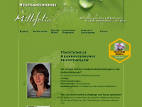 heilpflanzenschule-millefolia.de Webseite Vorschau