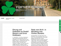 buendnis-fuerth.de Webseite Vorschau