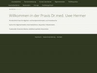 dr-hermer.de Webseite Vorschau