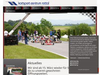 kartsport-zentrum.de Webseite Vorschau