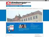 emberger-bau.de Webseite Vorschau