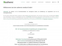 asthenis.de Webseite Vorschau