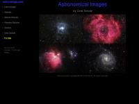 astro-image.com Webseite Vorschau