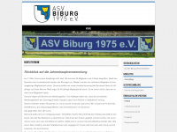 asv-biburg.de Webseite Vorschau