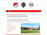 asvfellheim-fussball.de Webseite Vorschau