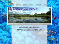 asv-grosswelzheim.de Webseite Vorschau
