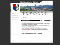 tsv-kimratshofen.de Webseite Vorschau