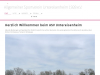asv-untereisenheim.de Webseite Vorschau