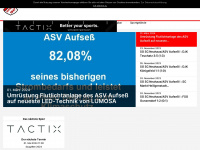 asv-aufsess.de Webseite Vorschau