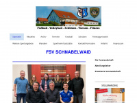 fsv-schnabelwaid.de Webseite Vorschau