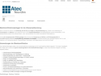 atec-nu.de Webseite Vorschau