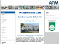 atm-technik.de Webseite Vorschau