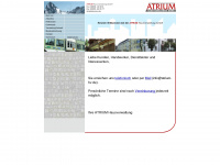 atrium-hv.de Webseite Vorschau