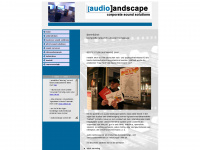 audio-landscape.de Webseite Vorschau