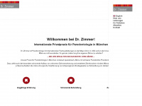 praxis-dr-zimmer.de Webseite Vorschau