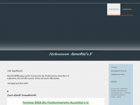 fischereiverein-aurachtal.de Webseite Vorschau