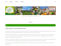 gartenbauverein-aurachtal.de Webseite Vorschau