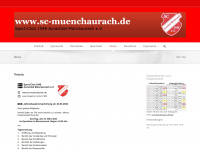 sc-muenchaurach.de Webseite Vorschau