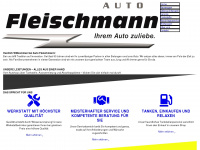 auto-fleischmann.de Webseite Vorschau