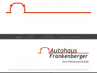 auto-frankenberger.de Webseite Vorschau