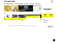 auto-gary.de Webseite Vorschau