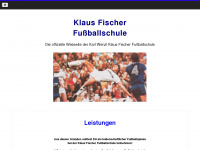 fischer-wenzl-fussballschule.de Webseite Vorschau