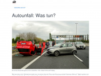 autounfall.com Webseite Vorschau