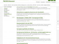 nentershausen.de Webseite Vorschau
