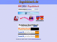 ergoldsbach.de Webseite Vorschau