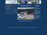 autohaus-hock.de Webseite Vorschau