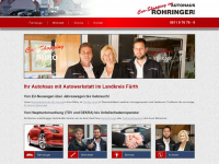 autohaus-rohringer.de Webseite Vorschau