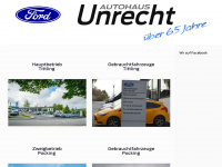 autohaus-unrecht.de Webseite Vorschau