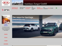 autohaus-zenger.de Webseite Vorschau
