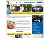 auto-lanio.de Webseite Vorschau