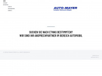 auto-mayer.com Webseite Vorschau