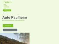 auto-paulheim.de Webseite Vorschau