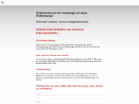 auto-pfaffenberger.de Webseite Vorschau