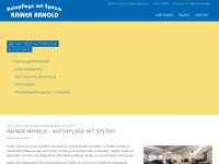 autopflege-arnold.de Webseite Vorschau
